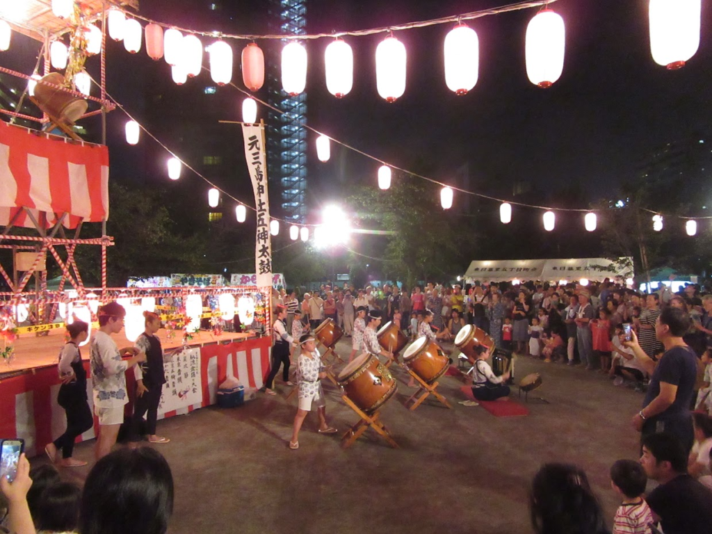 2019年8月の諏方神社お祭り・盆踊り