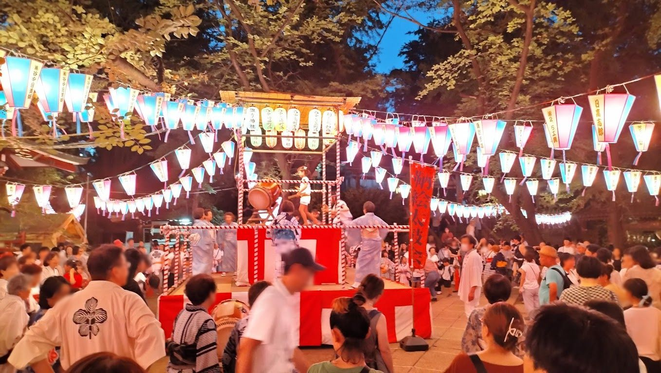 2023/07/23　諏方神社納涼踊り大会