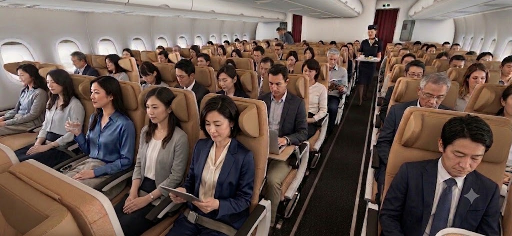航空機内